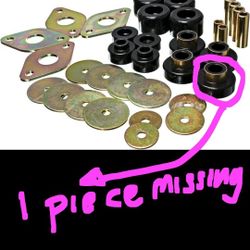 Energy Suspension 8.4109G BODY MOUNT SET-REG; ACCESS/DBL CAB