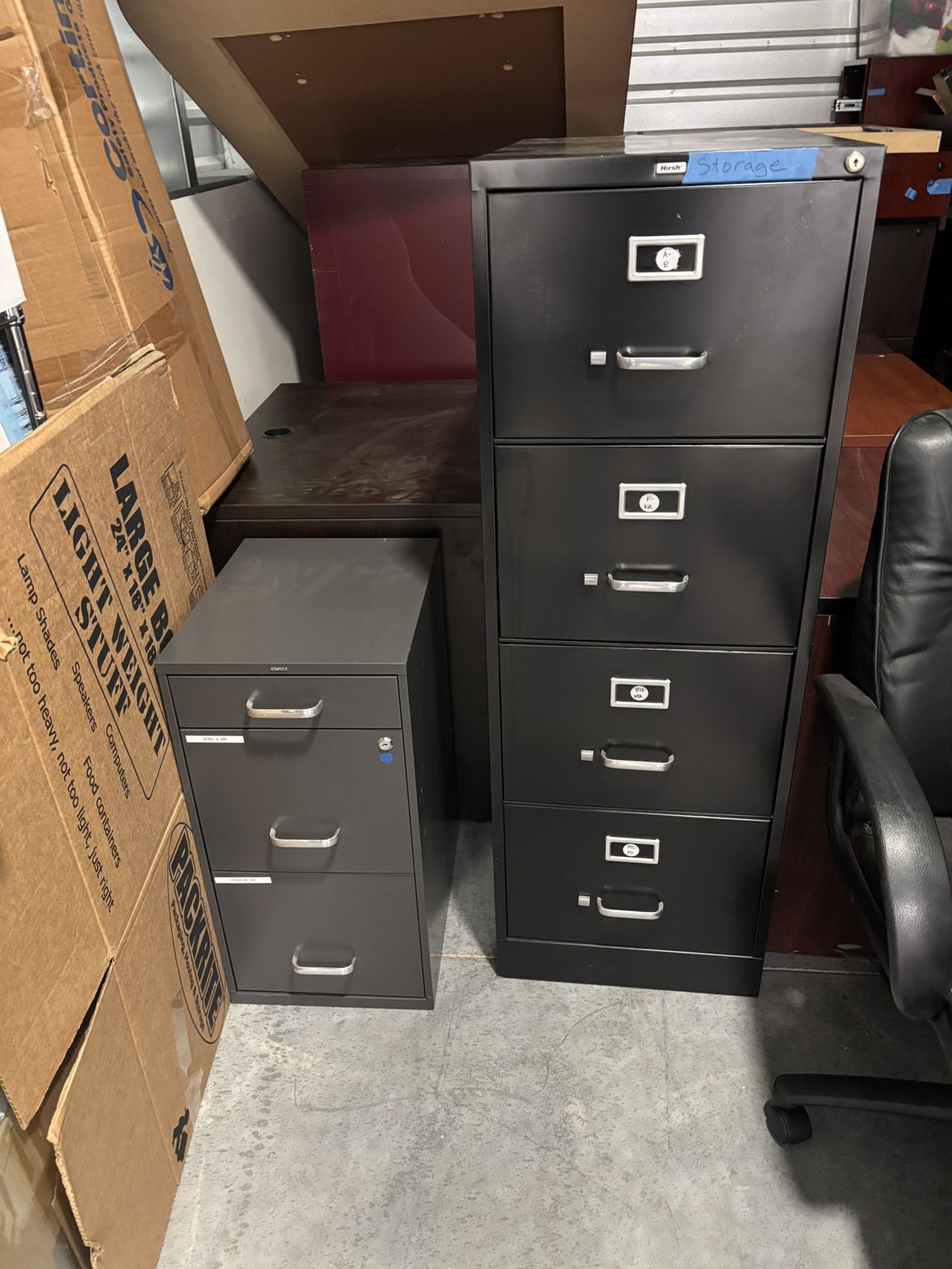 Filling Cabinets