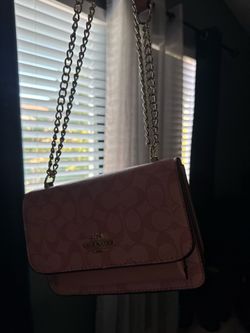 PINK COACH BAG