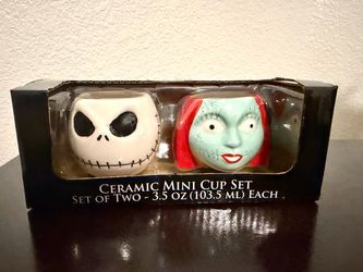 Nightmare Before Christmas Ceramic Mini Cup Set