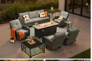 Patio furniture set outdoor new in the box