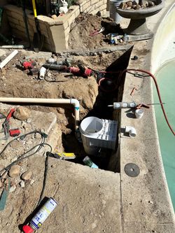 Pool equipment pvc