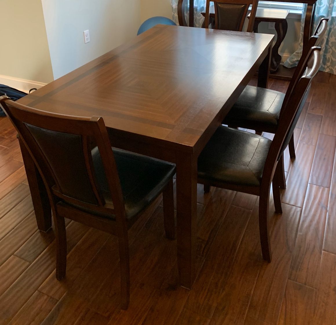 Table and chairs
