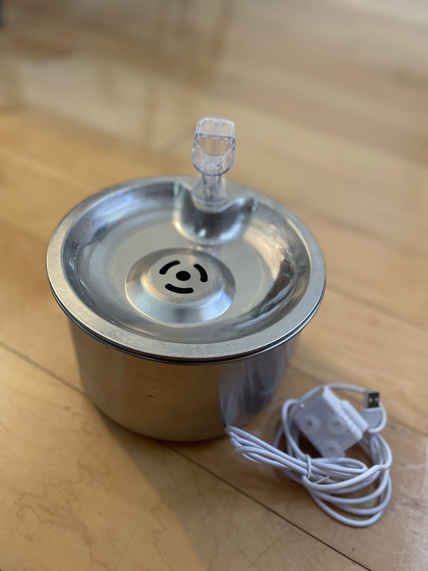 Stainless Steel Cat Water Fountain