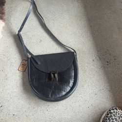 Brand New Black Leather Bag