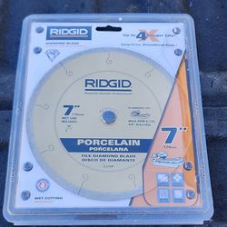 Ridgid 7-inch Premium Tile Diamond Blade (Model CJ70P) new