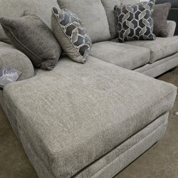 New Taupe Sofa Chaise