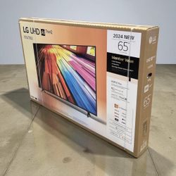 65 “ Lg Smart 4K LED HDR Tv