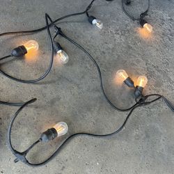 2 Sets Of Outdoor Light Strands
