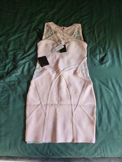 NEW Pink bandage dress($100)