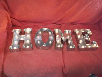 Home Con Luces Usa  Baterias