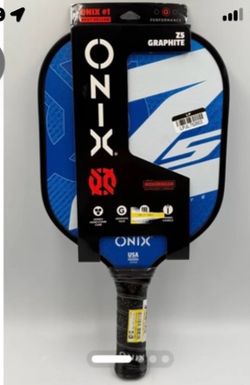 New ONIX Z5 Graphite Pickleball Paddle – Carbon Fiber Honeycomb Core Racket