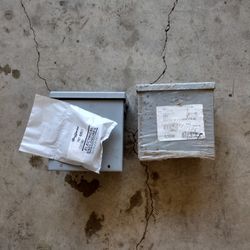 2-4x6 Steel Electrical Junction Box