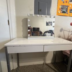 White Vanity 