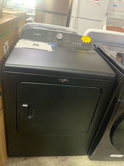 Whirlpool Electric Dryer Black