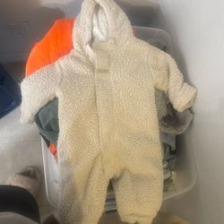 Box Of Baby Clothes