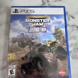 Monster Jam Showdown PS5 NEW