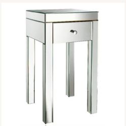 Set of Two Mirrored Side/End Tables