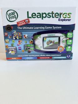 LeapFrog LeapsterGS Explorer Learning System Discontinued New 39700 Green Camera
