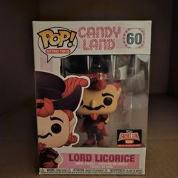 Lord Licorice FunkoPop #60 Action Figure 