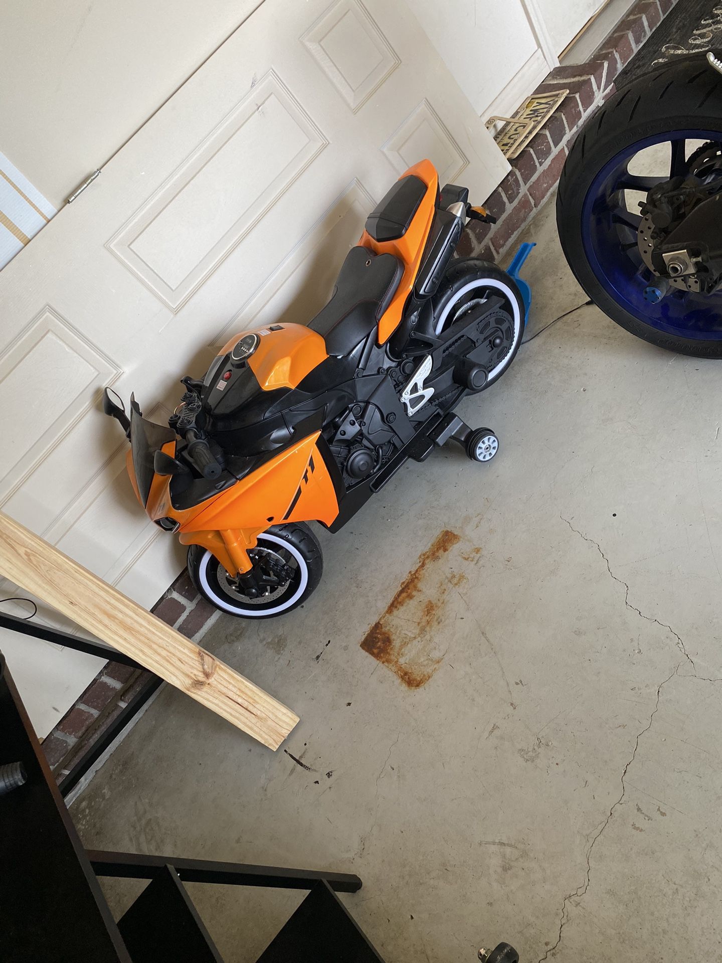 Orange Motorcycle