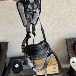 Harness And Yoyo Twin Self Retracting Line