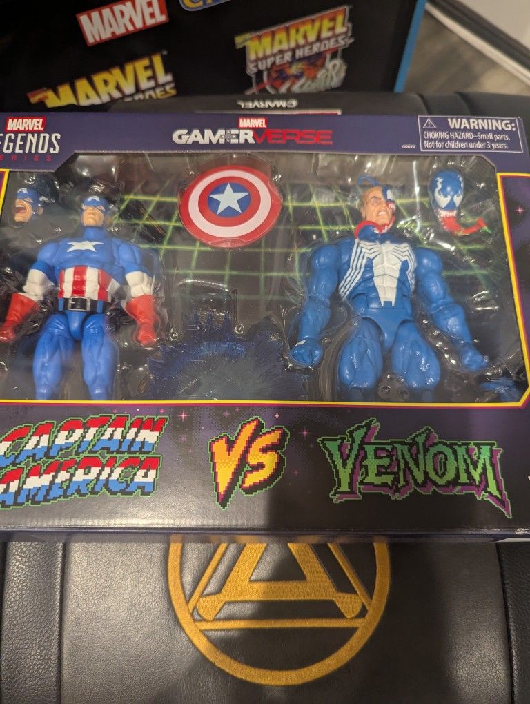 Marvel Legends GAMERVERSE Captain America Venom