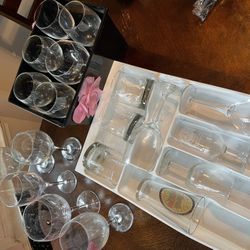 16pc Mixed Crystal Set +additonal Pieces 