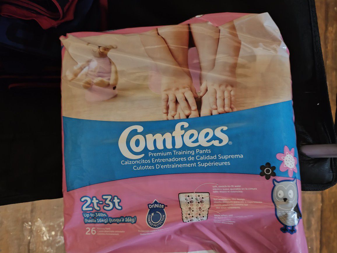 Comfees Pulls Size 2t-3t 