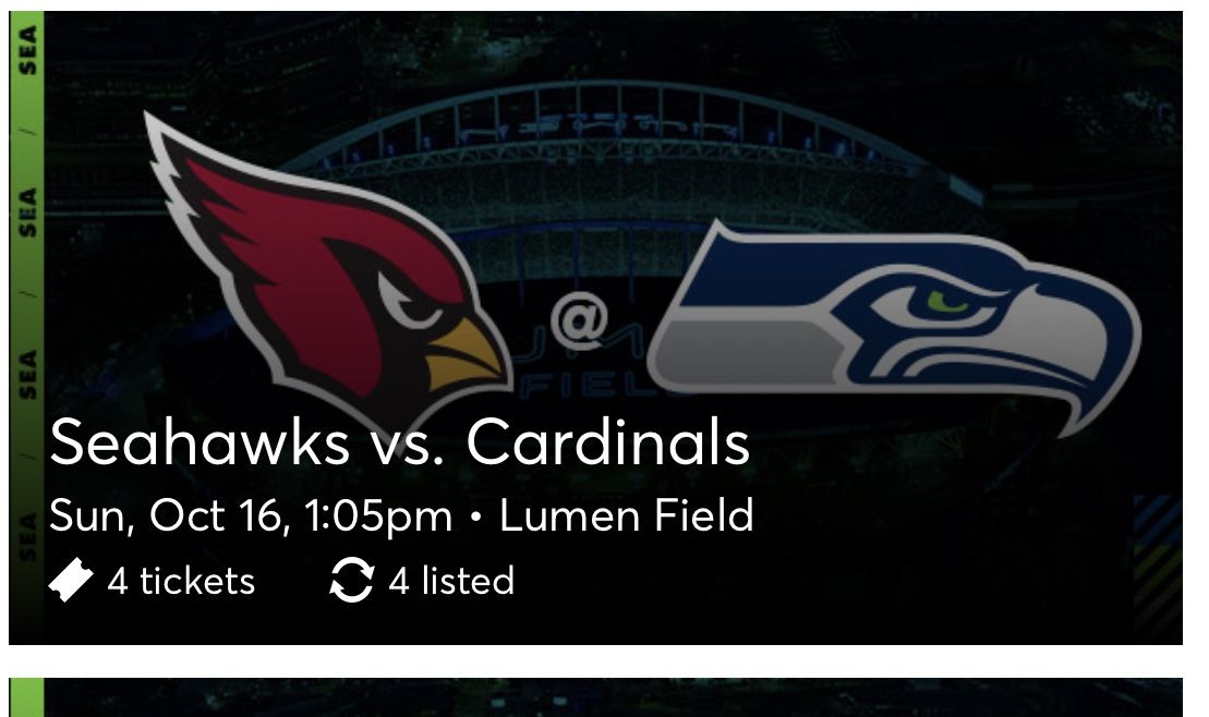 Seahawks Vs Cards