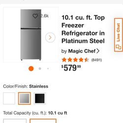 Magic Chef Refrigerator 