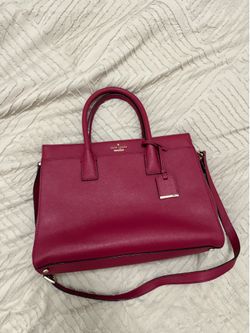 Kate Spade Leather Satchel – Red