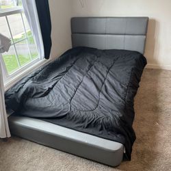 Full Size Bedframe And Lounger