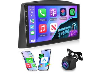 Android Car Stereo GPS Navigation with Backup Camera 2GB RAM 64GB Storage