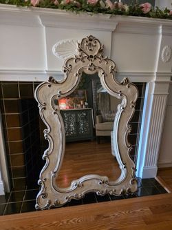 Large Ornate Baroque Style Wall Mirror