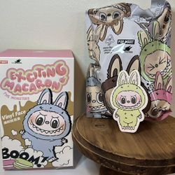 Pop Mart Labubu Exciting Macaron Green Grape