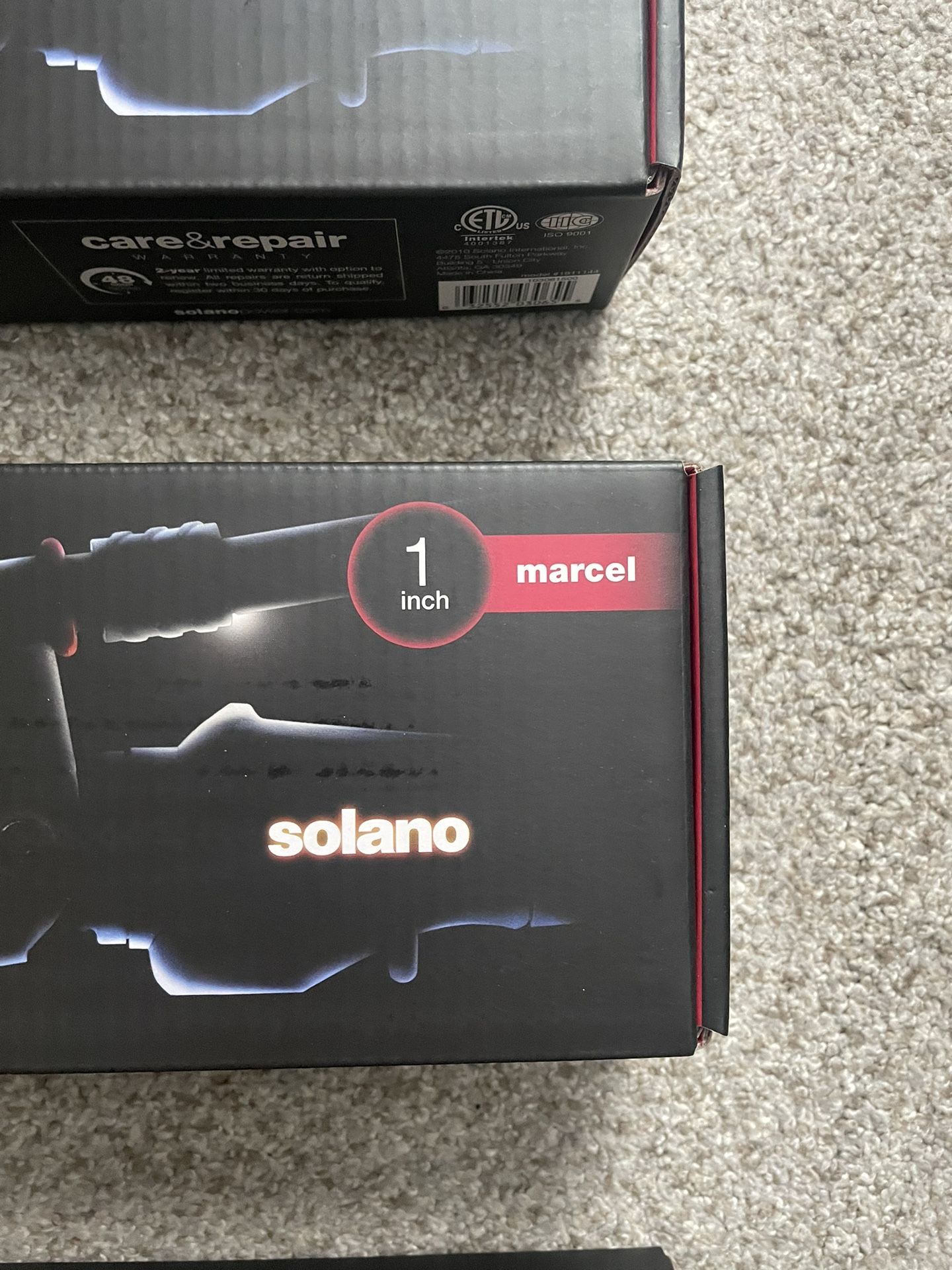 Lot Of 5) Wholesale Solano SmoothCurl 450 1“ Digital Professional Curling  Iron