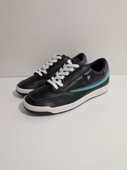 FILA Original Black Classic Tennis Sneakers Mens 12