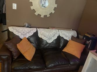 Two set of leather couch