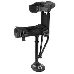 Hands Free Crutch, Stable and Comfortable Peg Leg Crutch, Knee Crutches for Adults for Foot Surgery, Substitutes for Crutches and Knee Scooters 