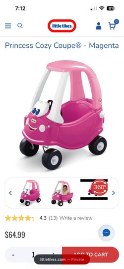 little tikes cozy coupe