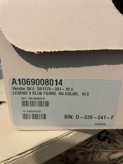 Nike Tiempo Legend 9 Club Fg/mg 10.5