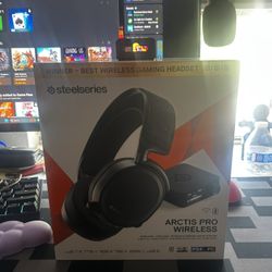 STEEL SERIES ARCTIC PRO WIRELESS HEADPHONES