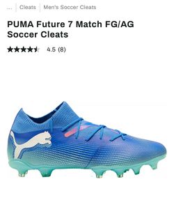 PUMA Future 7 Match FG/AG Soccer Cleats. Size 7.5 