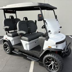 2025 Denago Rover XL 4-Passenger Lifted 48-Volt Lithium Golf Cart
