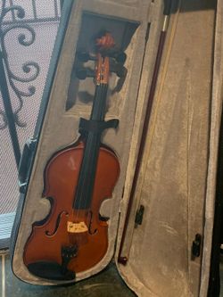 Violin with case