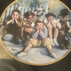 Little Rascals Limited Edition Plate