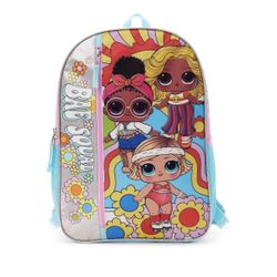 L.O.L. Surprise! Kids Bae Squad Print 17" Laptop Backpack