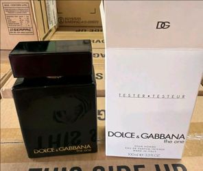 DOLCE GABBANA THE ONE EAU DE PARFUM INTENSE FOR MEN, 3.4OZ/100ML,  NEW IN BOX
