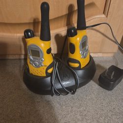 Walkie Talkies w/ Charging Station